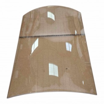 Replacement Glass for Infinity V Cylindrical Stove ( Origional model without black strip on glass ) 